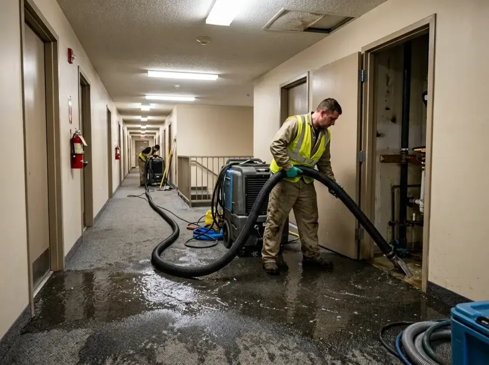 multi-unit-apartment-hallway-f-005 — frequently asked questions, Emergency Burst Pipe Water Extraction & Removal in Ironton,…